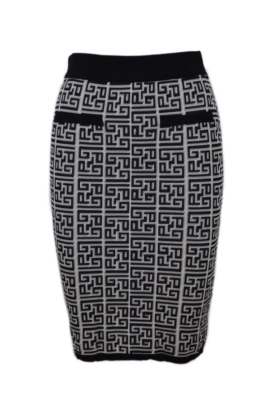 Gonna tubino GAELLE PARIS in maglia GAABW00613