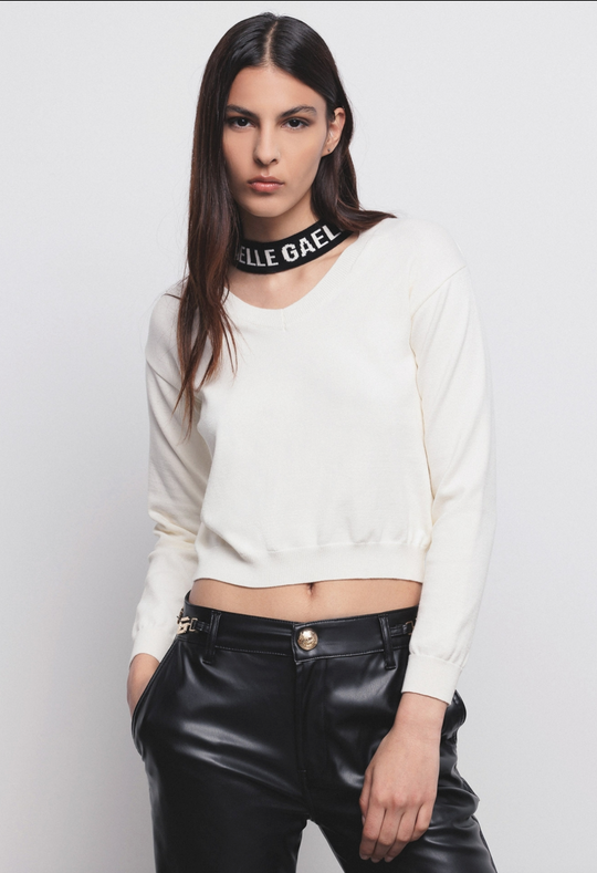 Pullover GAELLE PARIS Con Collo Logato