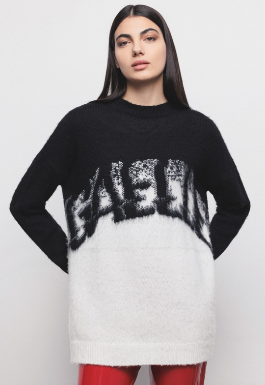 Pullover GAELLE PARIS Girocollo Con Logo