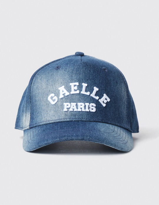 Cappello GAELLE PARIS con visiera in denim
