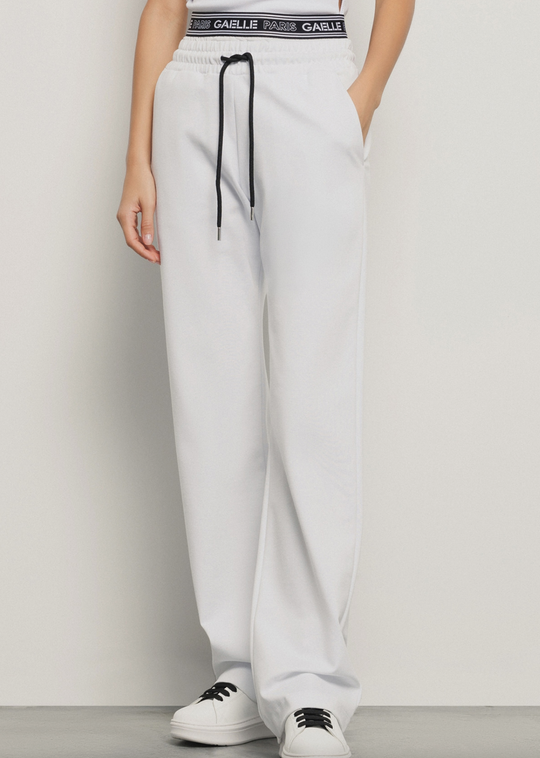 Pantalone GAELLE PARIS con elastico logato