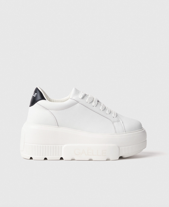 Sneakers GAELLE PARIS plateau con logo sulla suola