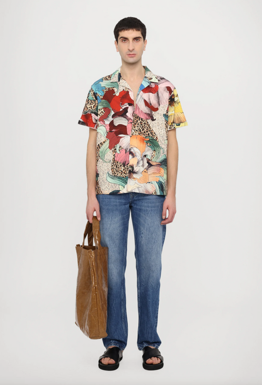 Camicia bowling JUST CAVALLI floreale