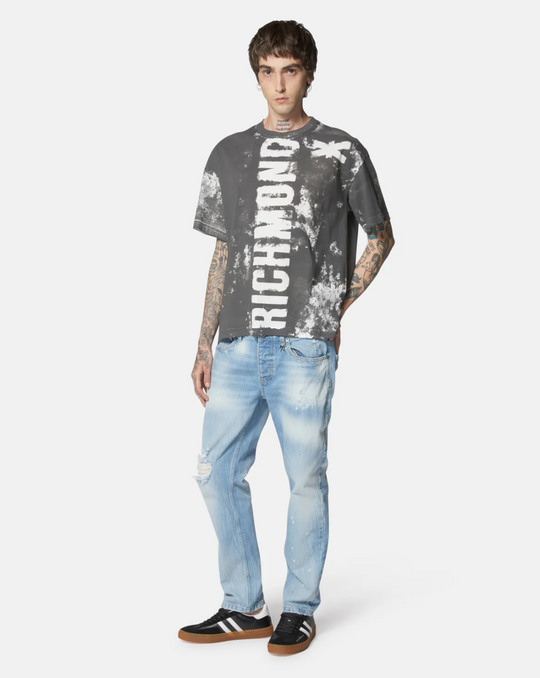 T-shirt RICHMOND effetto vintage