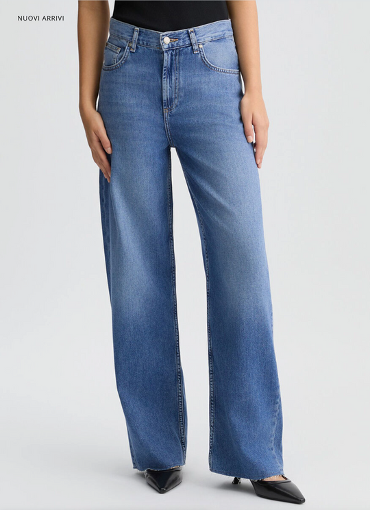 Jeans LIU-JO wide leg in cotone