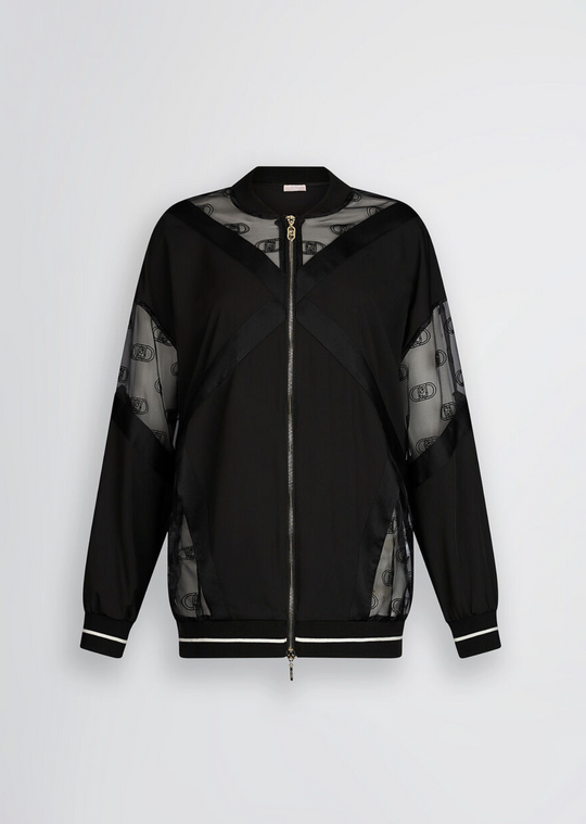 Giacca LIU-JO con zip e logo