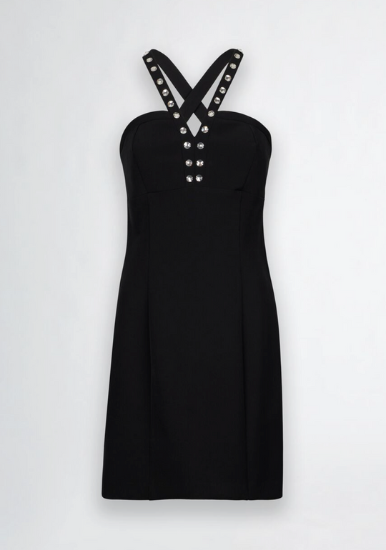 Abito LIUJO nero con strass