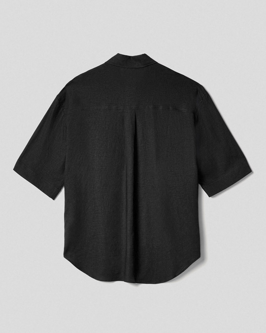 Camicia over HINNOMINATE  in lino