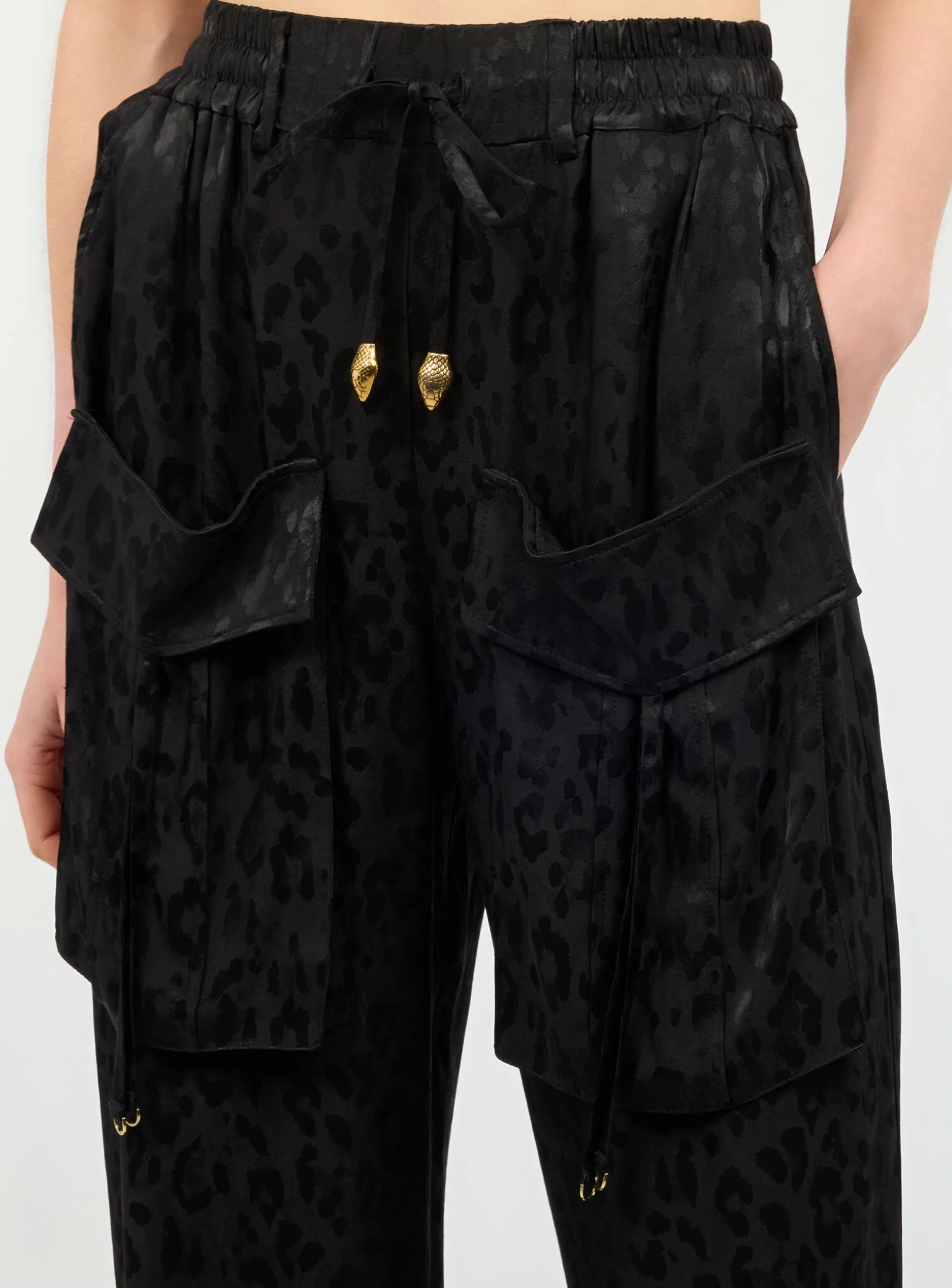 Pantaloni JUST CAVALLI Stampa Jaguar Skin