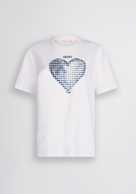 T-shirt LIU-JO con cuore