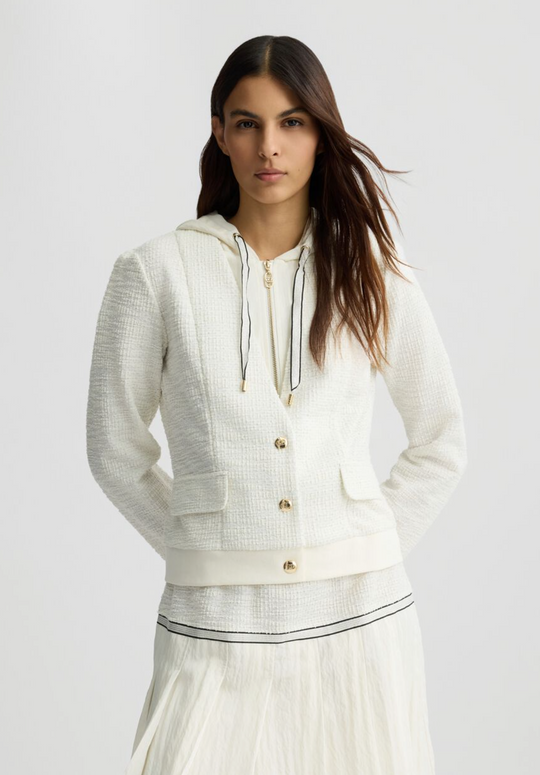 Gicca LIU-JO bouclé con cappuccio