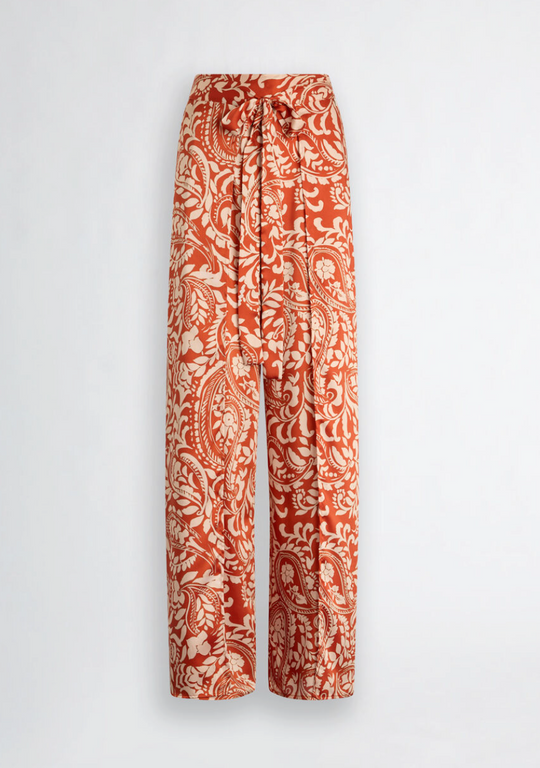 Pantaloni LIUJO in twill stampato