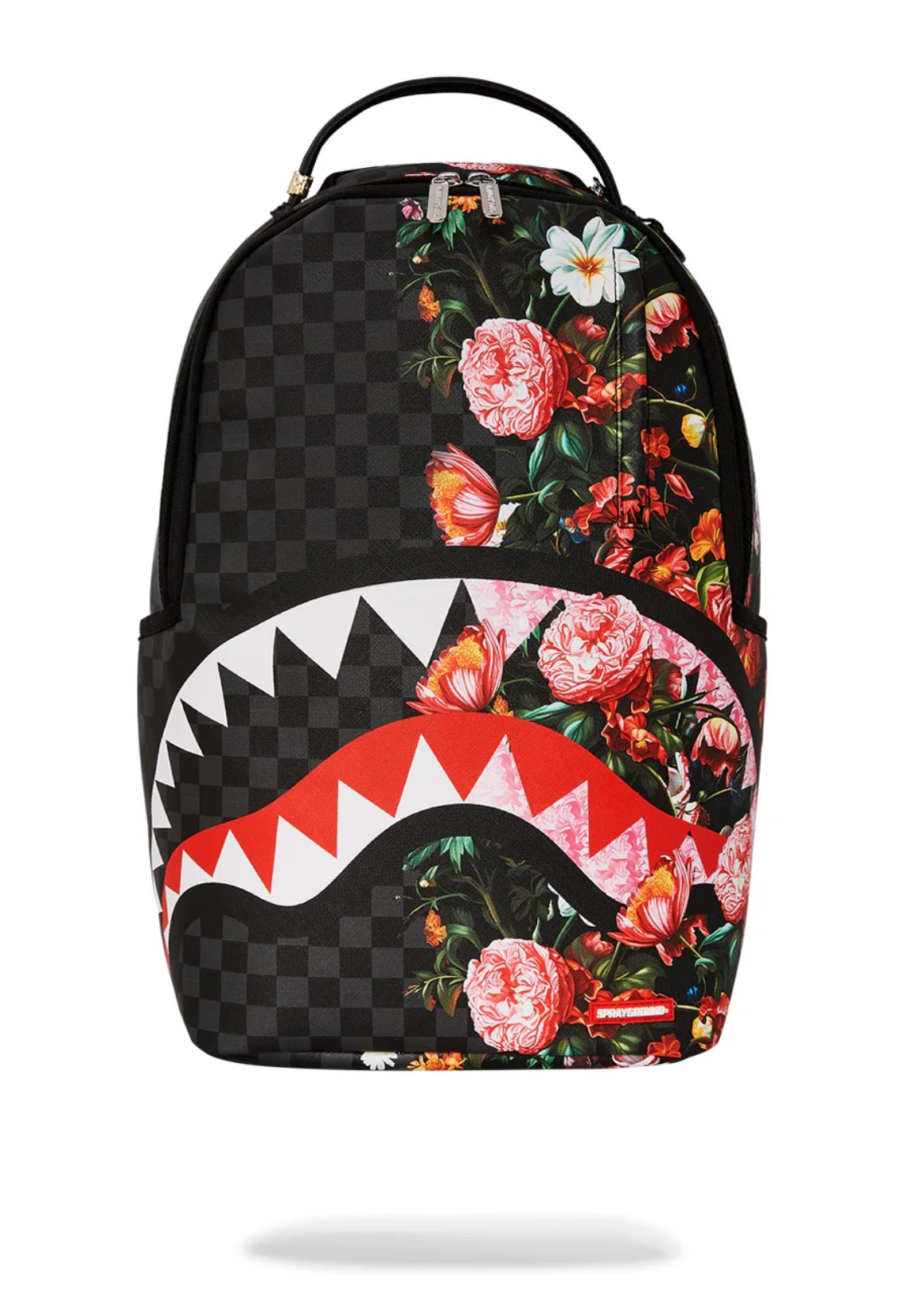 Zaino SPRAYGROUND SPLIT PINK FLORAL CHECK DLXSV BACKPACK