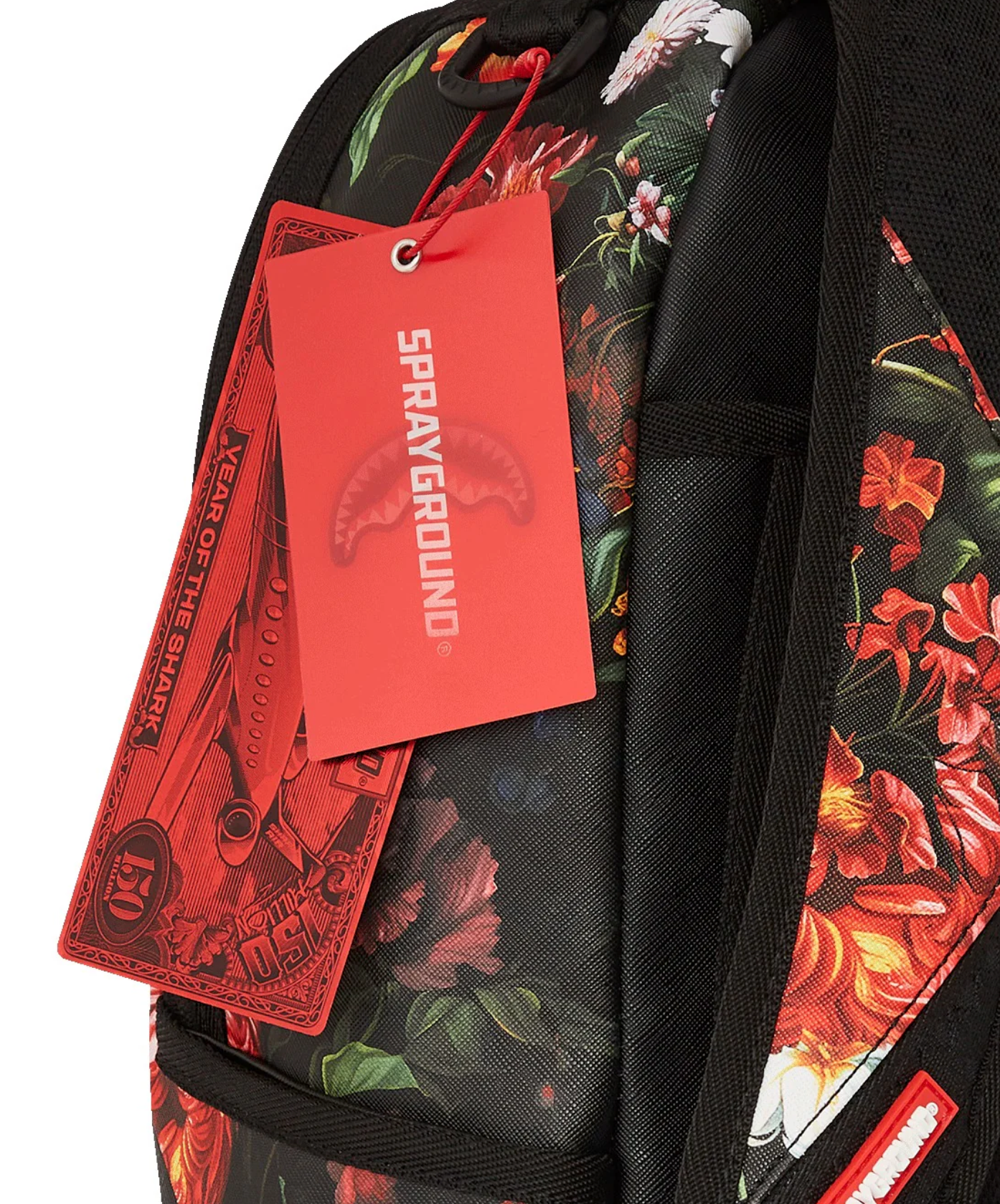 Zaino SPRAYGROUND SPLIT PINK FLORAL CHECK DLXSV BACKPACK