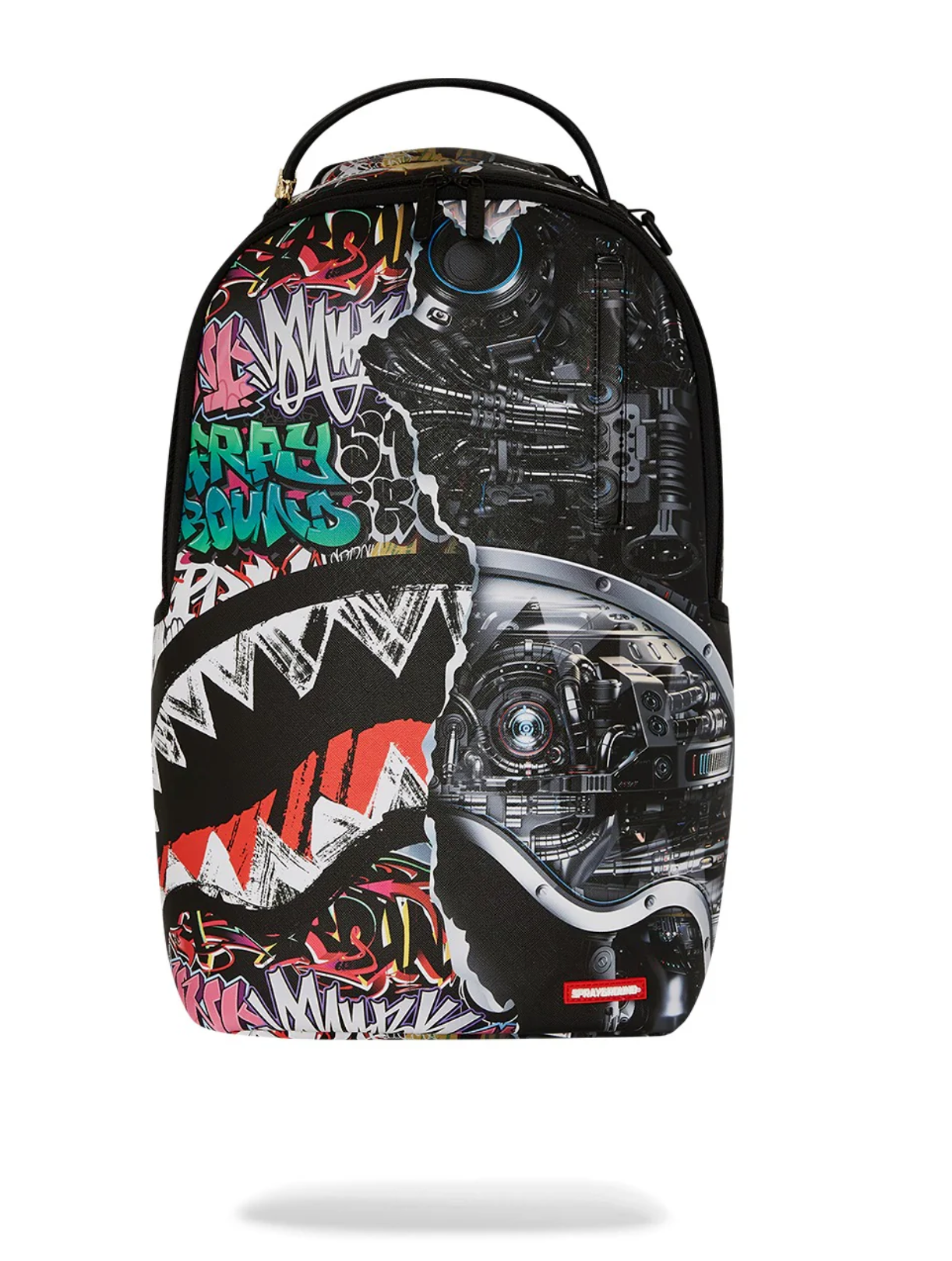 Zaino SPRAYGROUND SPLIT CYBERSHARK DLXSV BACKPACK