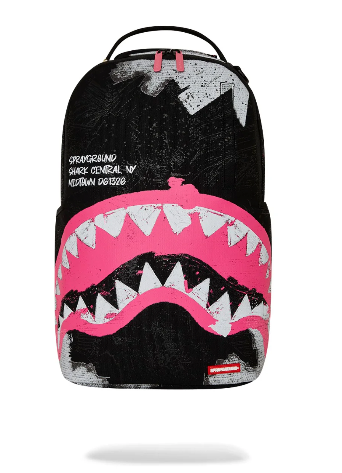 Zaino SPRAYGROUND SHARK CENTRAL SORBET HAND PAINTED DLX-COTTON BACKPACK