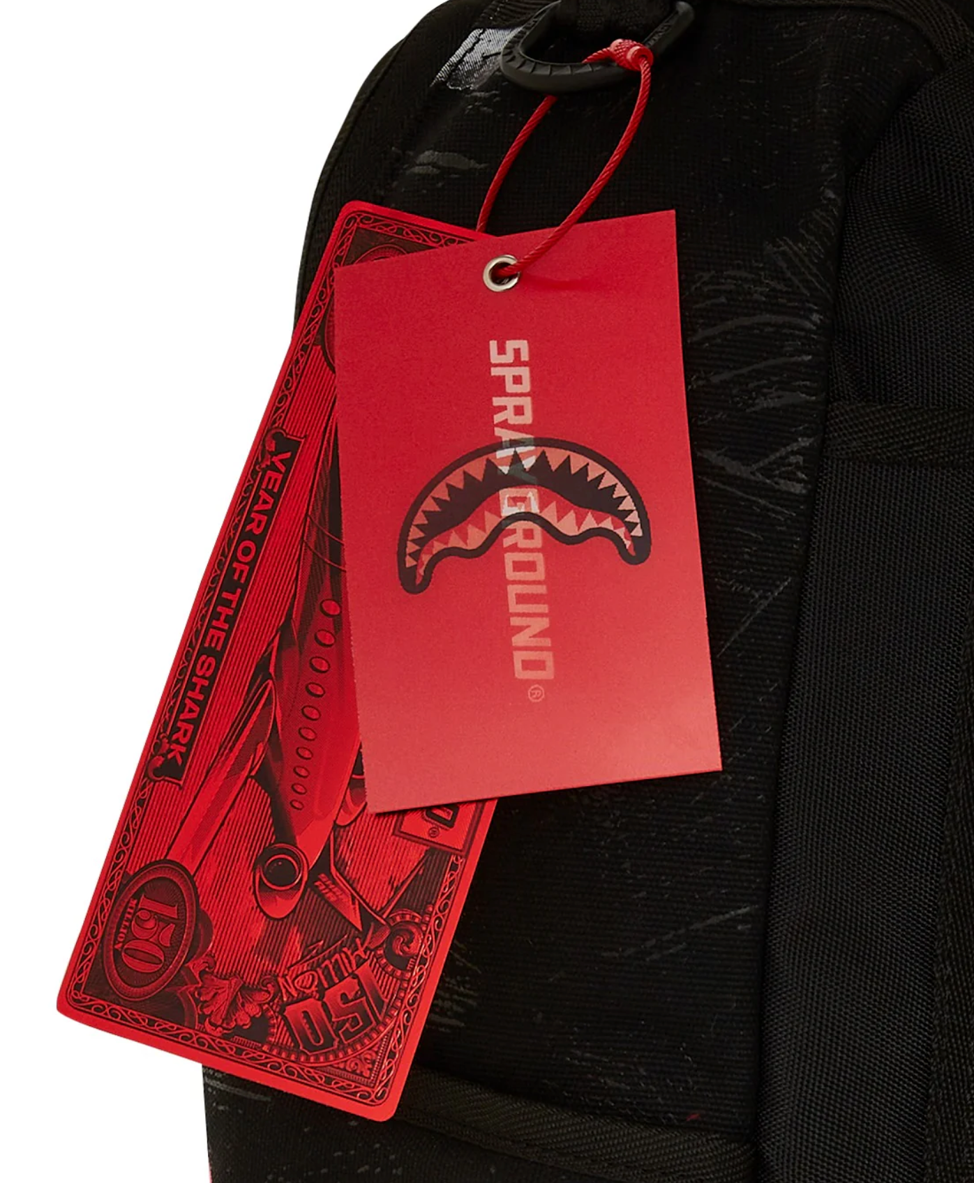 Zaino SPRAYGROUND SHARK CENTRAL SORBET HAND PAINTED DLX-COTTON BACKPACK