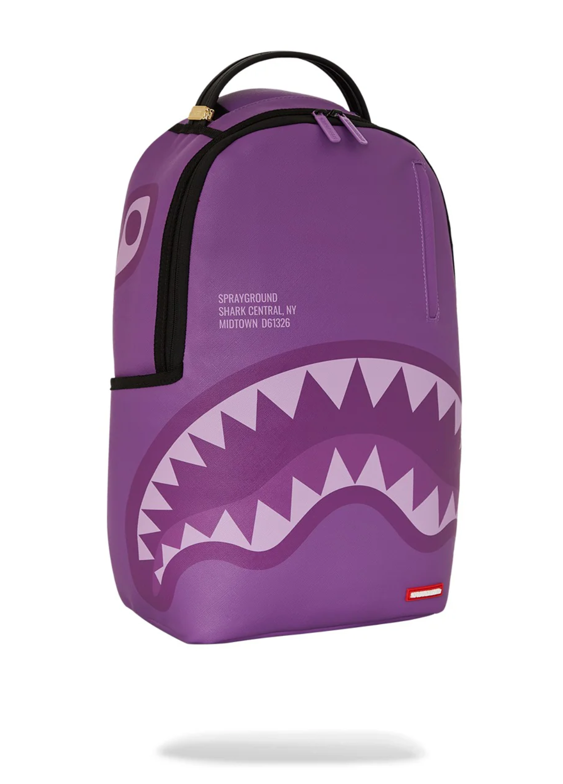Zaino SPRAYGROUND PURPLE SHARK CENTRAL DLXVS BACKPACK