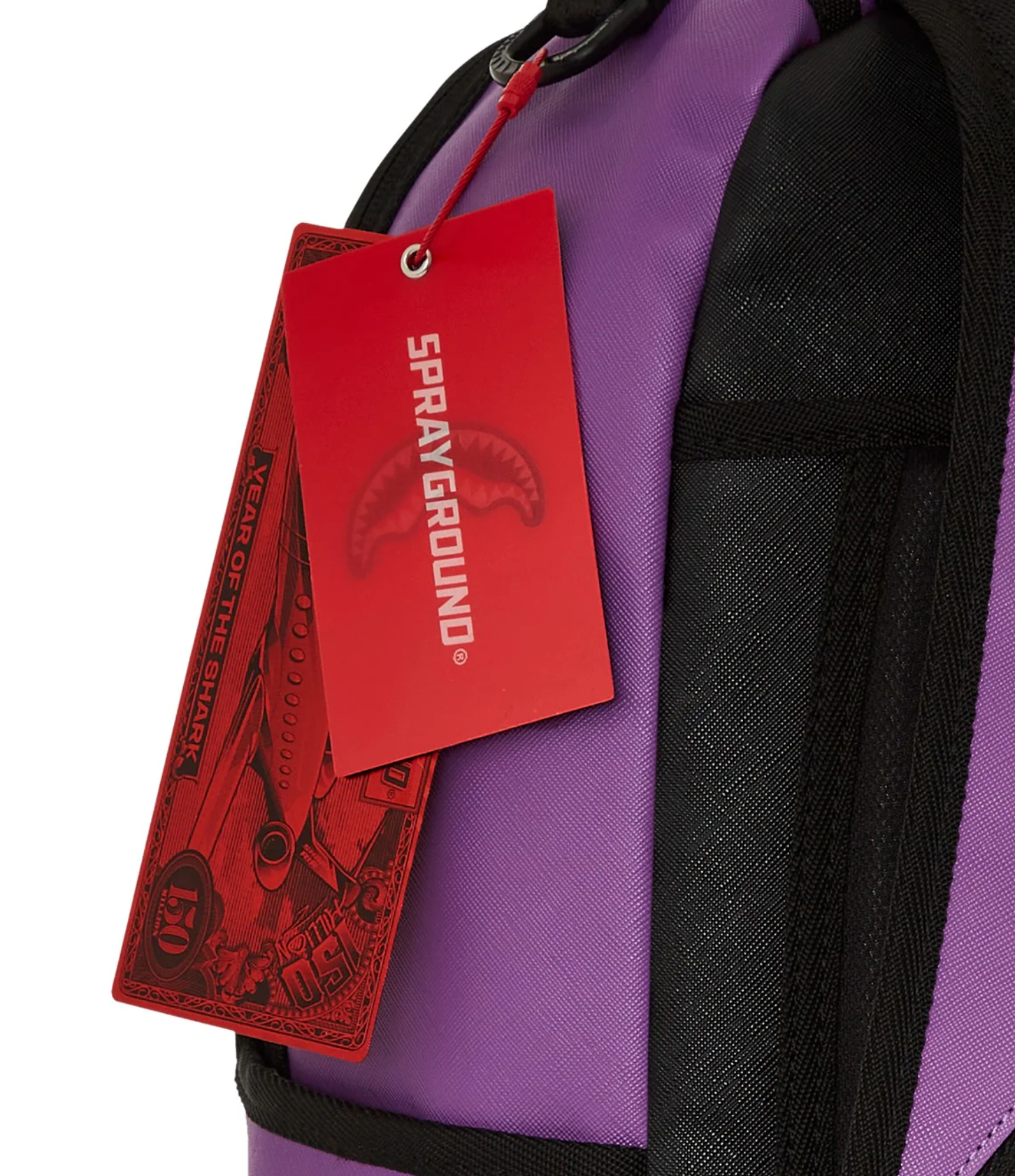 Zaino SPRAYGROUND PURPLE SHARK CENTRAL DLXVS BACKPACK