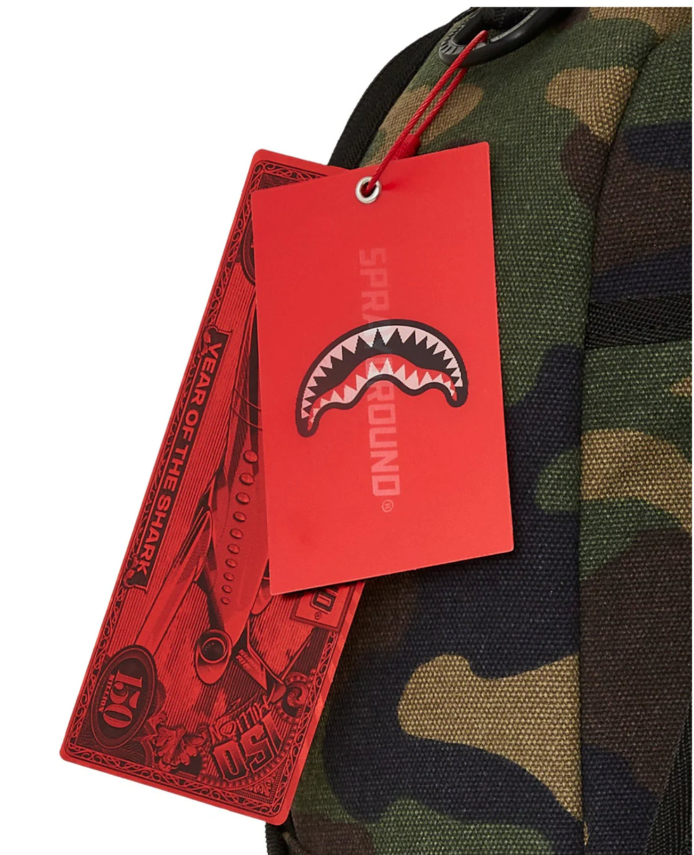 Zaino SPRAYGROUND SHARK CENTRAL CAMO DLXS BACKPACK