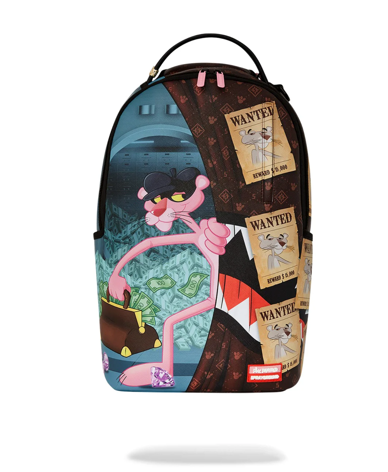 Zaino SPRAYGROUND PINK PANTHER BURGLAR ESCAPE DLXV BACKPACK