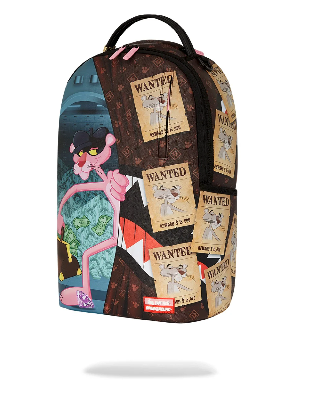Zaino SPRAYGROUND PINK PANTHER BURGLAR ESCAPE DLXV BACKPACK