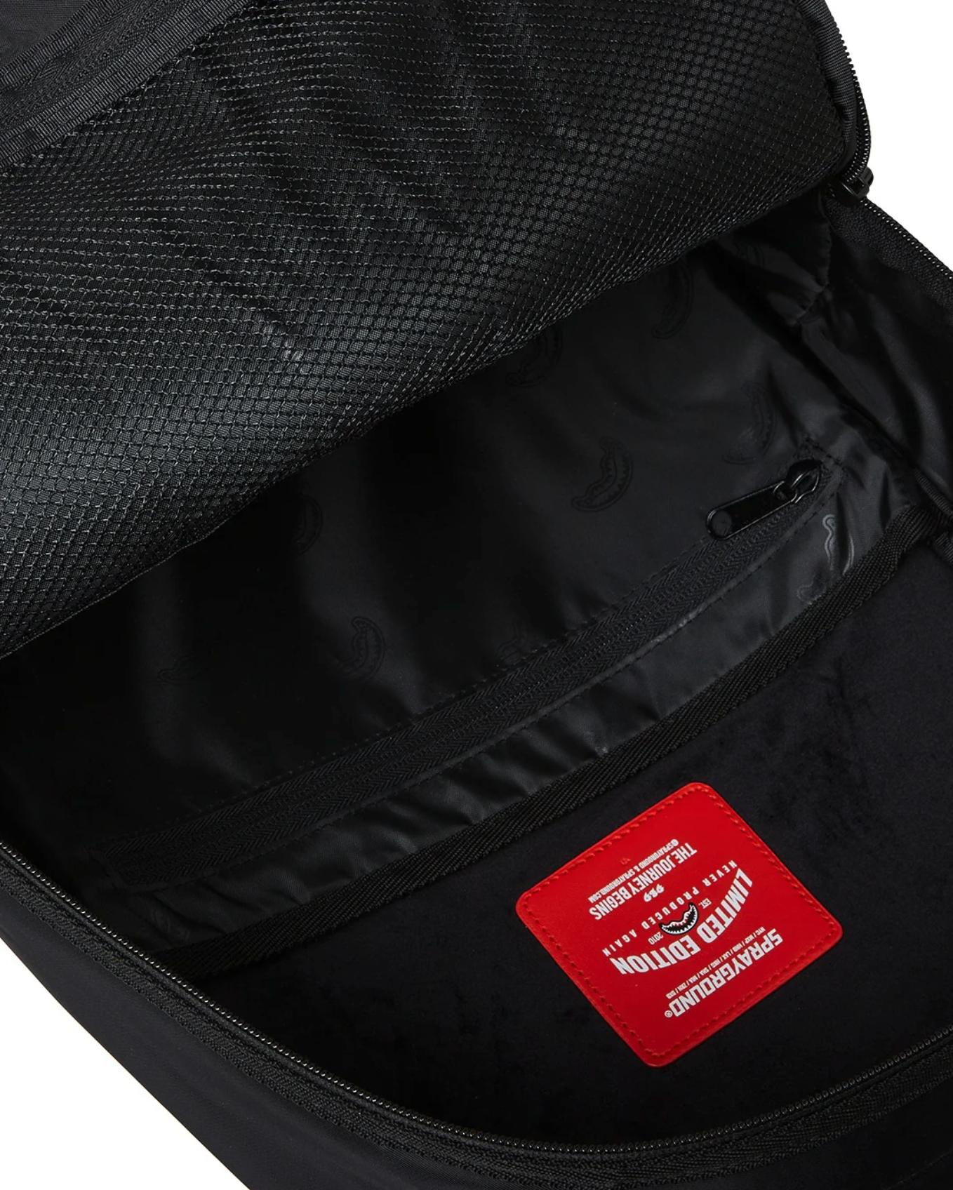 Zaino SPRAYGROUND SHARK CENTRAL NYLON BLACK