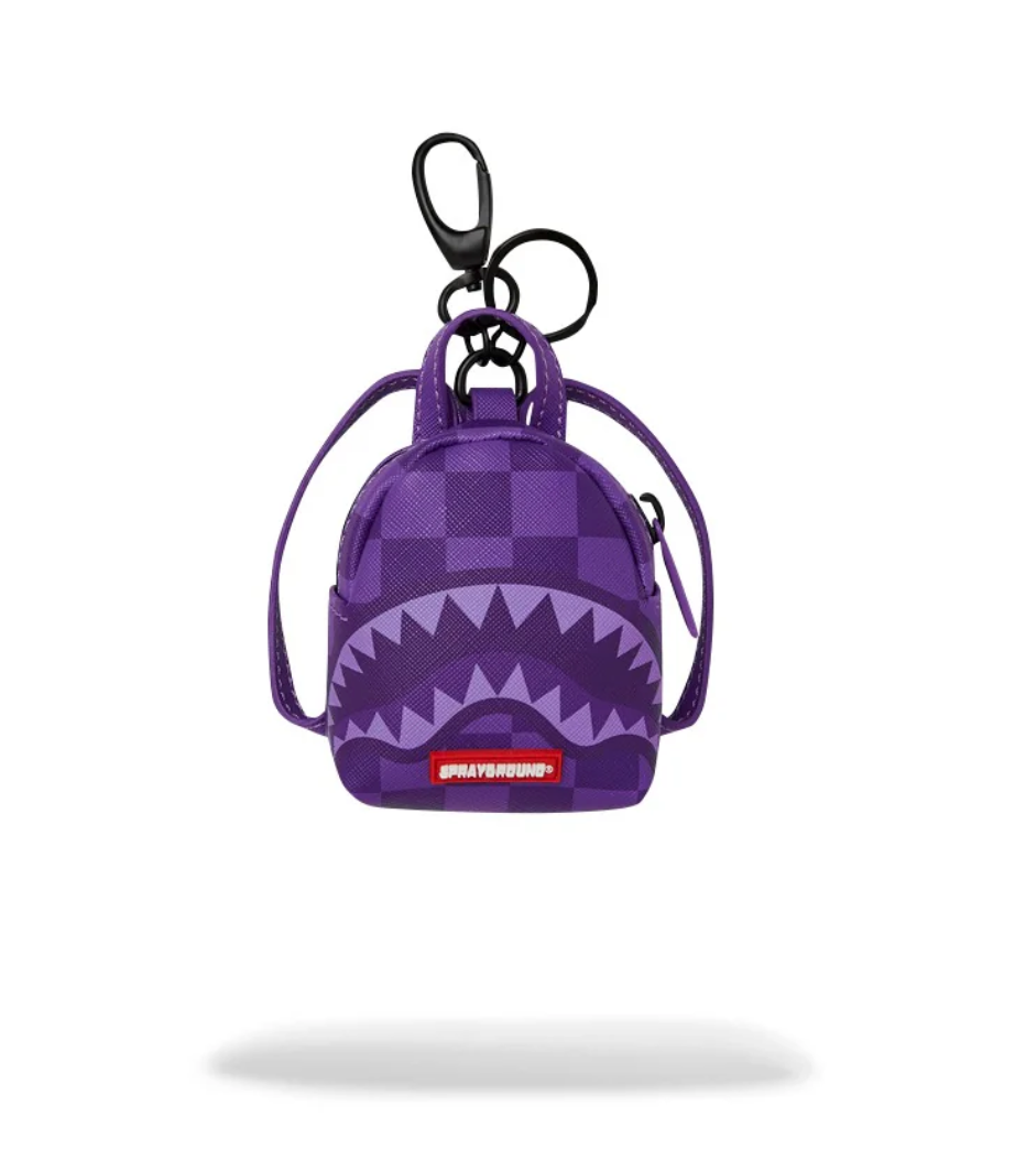 Portachiavi SPRAYGROUND PURPLE SHARK SHARKS IN PARIS KEYCHAIN