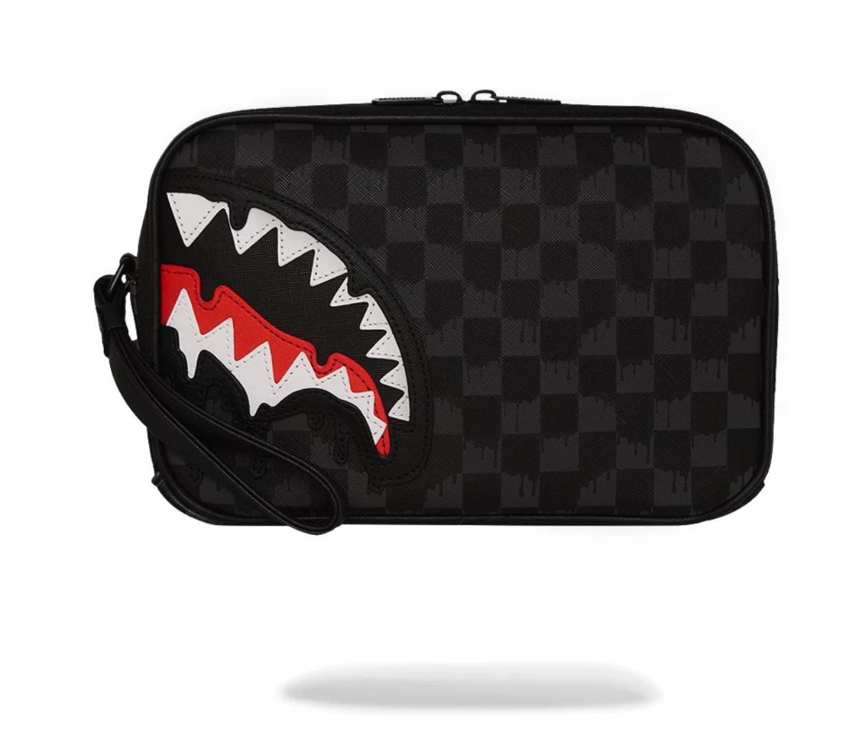 POCHETTE SPRAYGROUND DRIPPING SHARKS IN PARIS TOILETRY BRICK