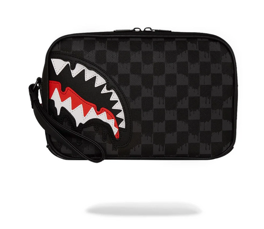 POCHETTE SPRAYGROUND DRIPPING SHARKS IN PARIS TOILETRY BRICK