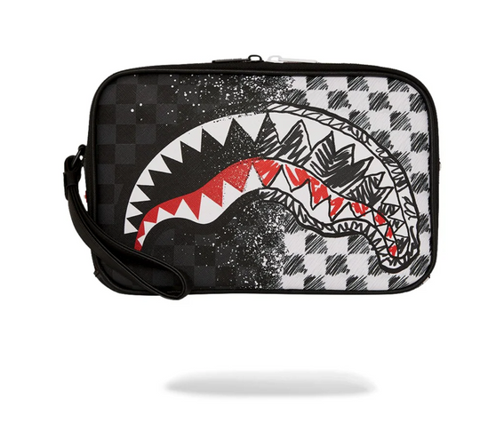 POCHETTE SPRAYGROUND MIX AND MATCH SCRIBBLE TOILETRY BRICK