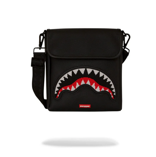 Tracolla SPRAYGROUND FLY KNIT MOUTH MESSENGER SLING