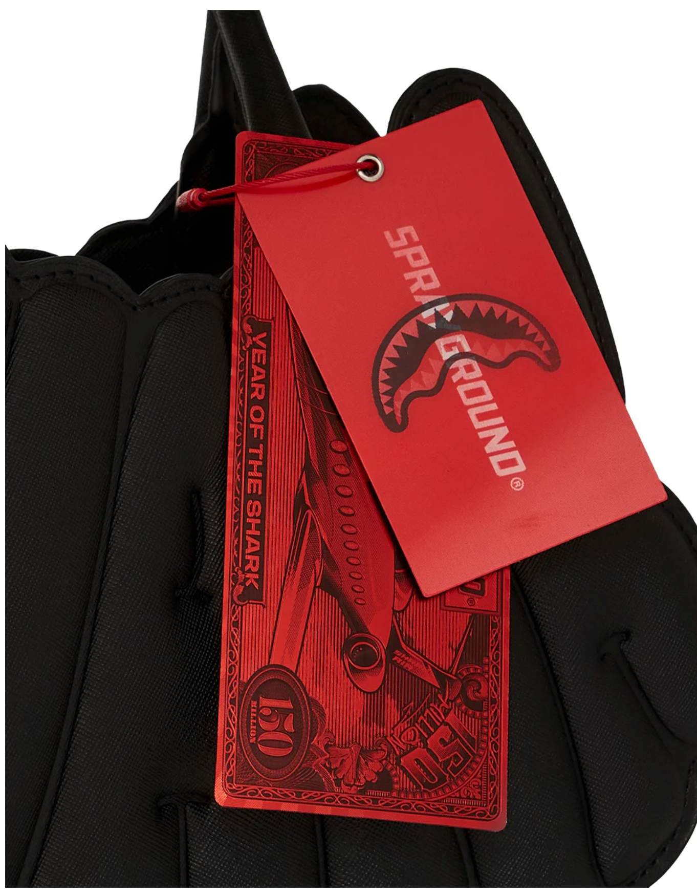 BORSA Sprayground METALLIC DRIP SHARK BUBBLE LETTERS HANDBAG