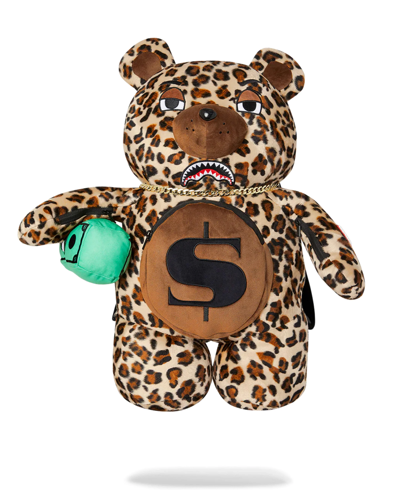 Zaino SPRAYGROUND LEOPARD MONEY BEAR BACKPACK