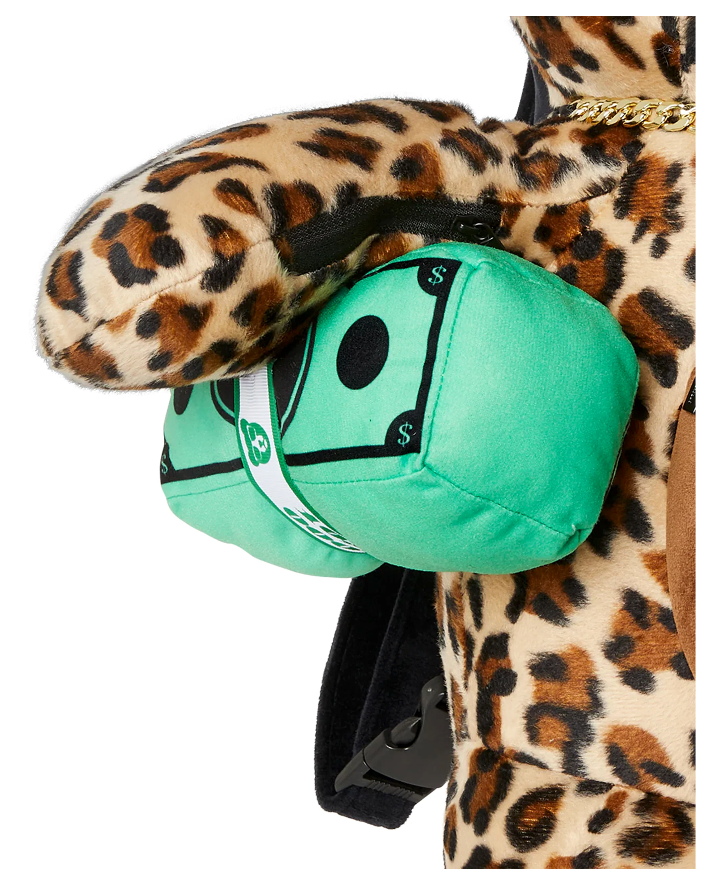 Zaino SPRAYGROUND LEOPARD MONEY BEAR BACKPACK