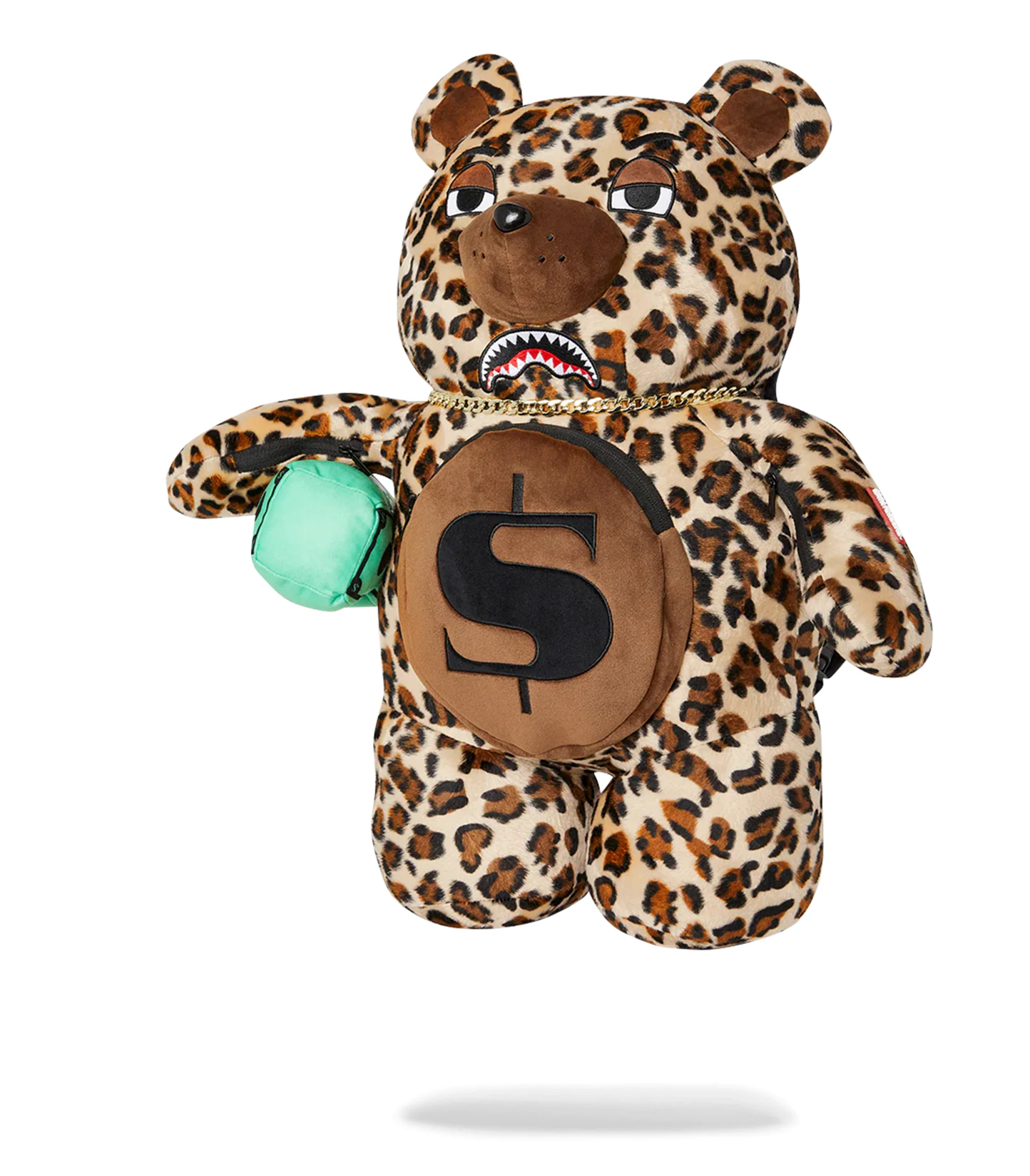 Zaino SPRAYGROUND LEOPARD MONEY BEAR BACKPACK