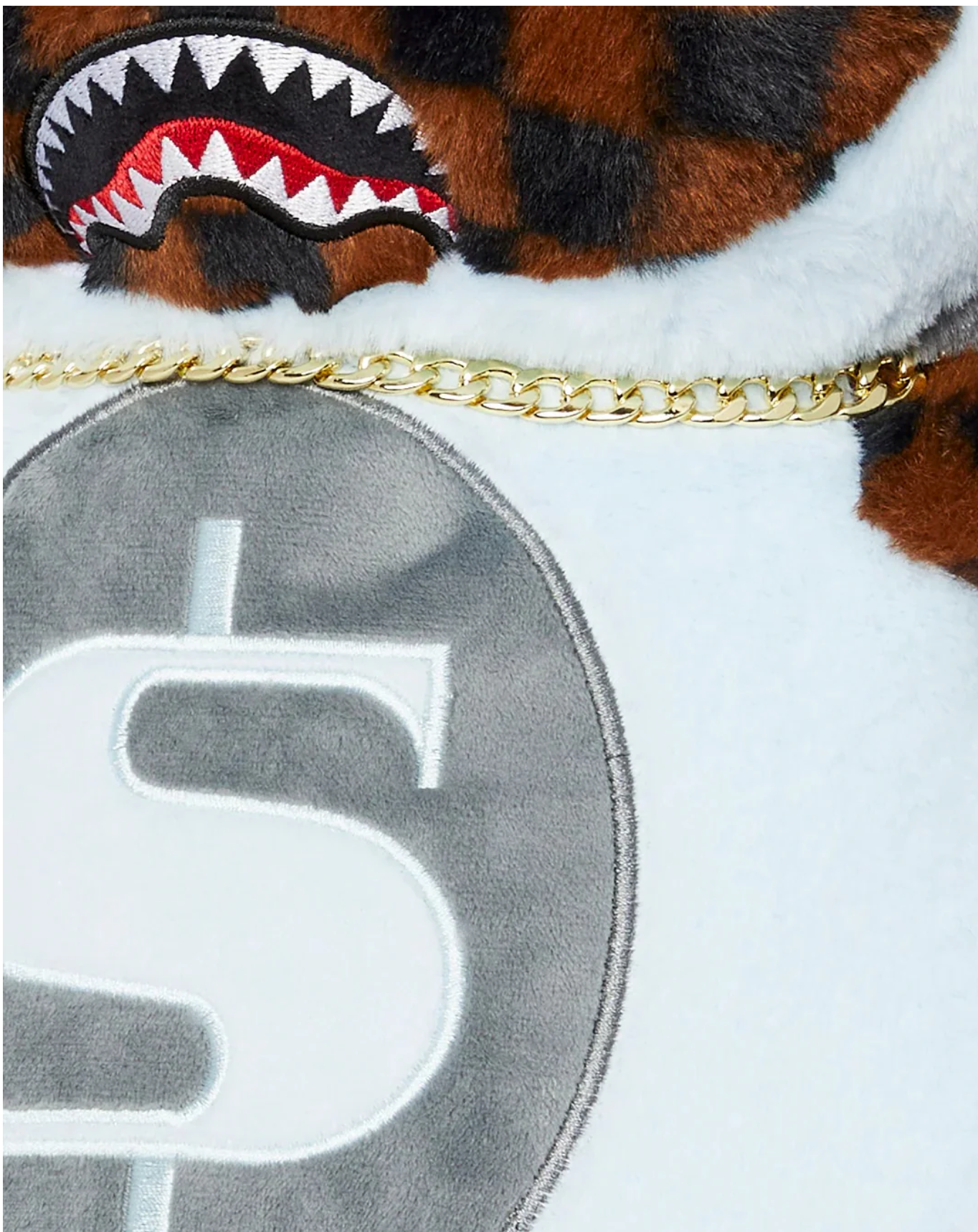 Zaino SPRAYGROUND MONEY BEAR IN SHARK COSTUME BEAR BACKPACK