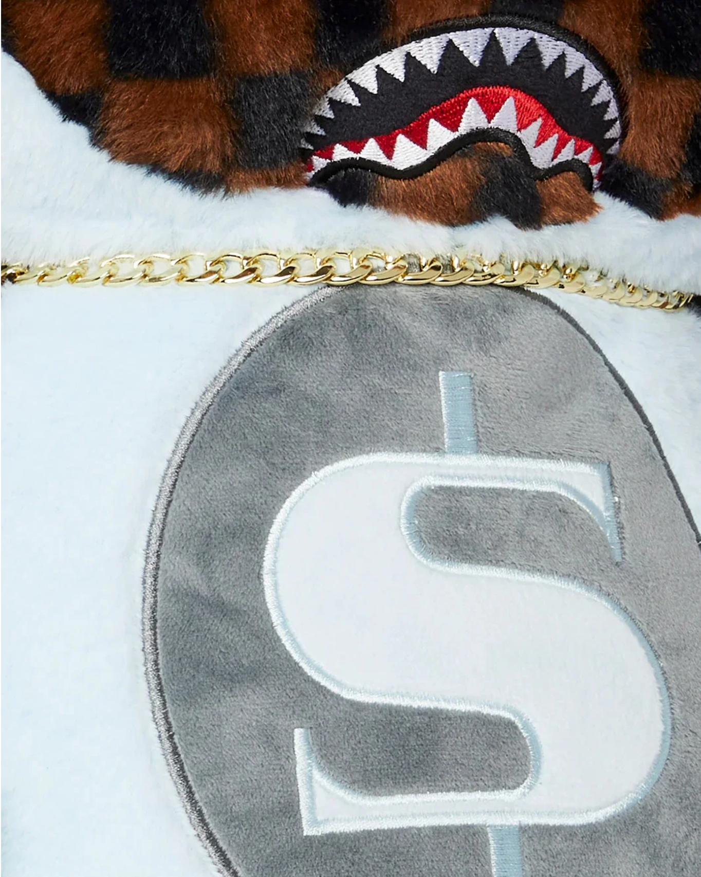 Zaino SPRAYGROUND MONEY BEAR IN SHARK COSTUME BEAR BACKPACK