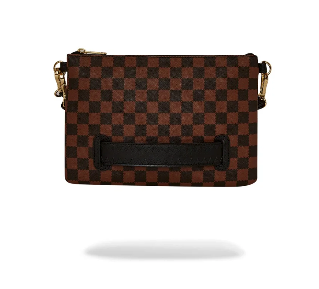 POCHETTE SPRAYGROUND SAWTOOTH SHARKS IN PARIS CROSSOVER CLUTCH