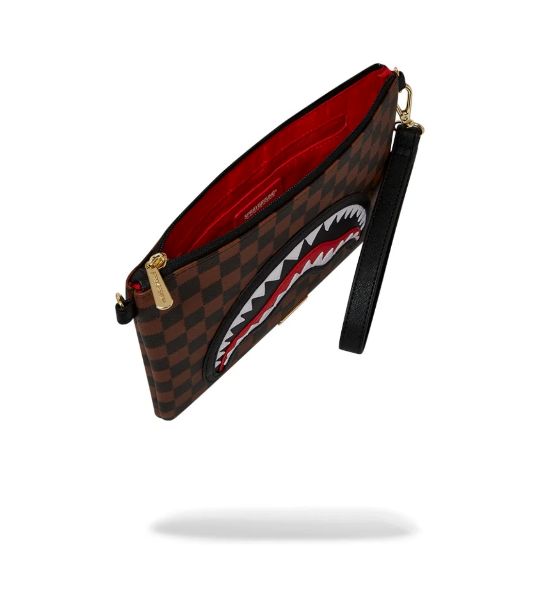 POCHETTE SPRAYGROUND SAWTOOTH SHARKS IN PARIS CROSSOVER CLUTCH