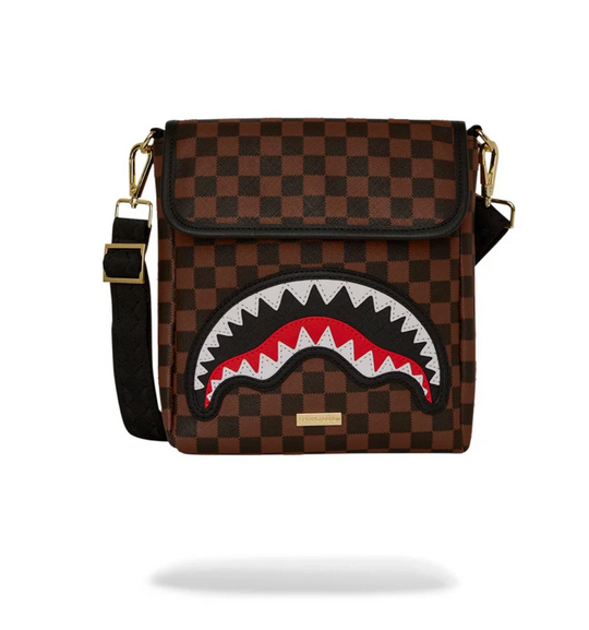 Tracolla SPRAYGROUND SAWTOOTH SHARKS IN PARIS MESSENGER SLING