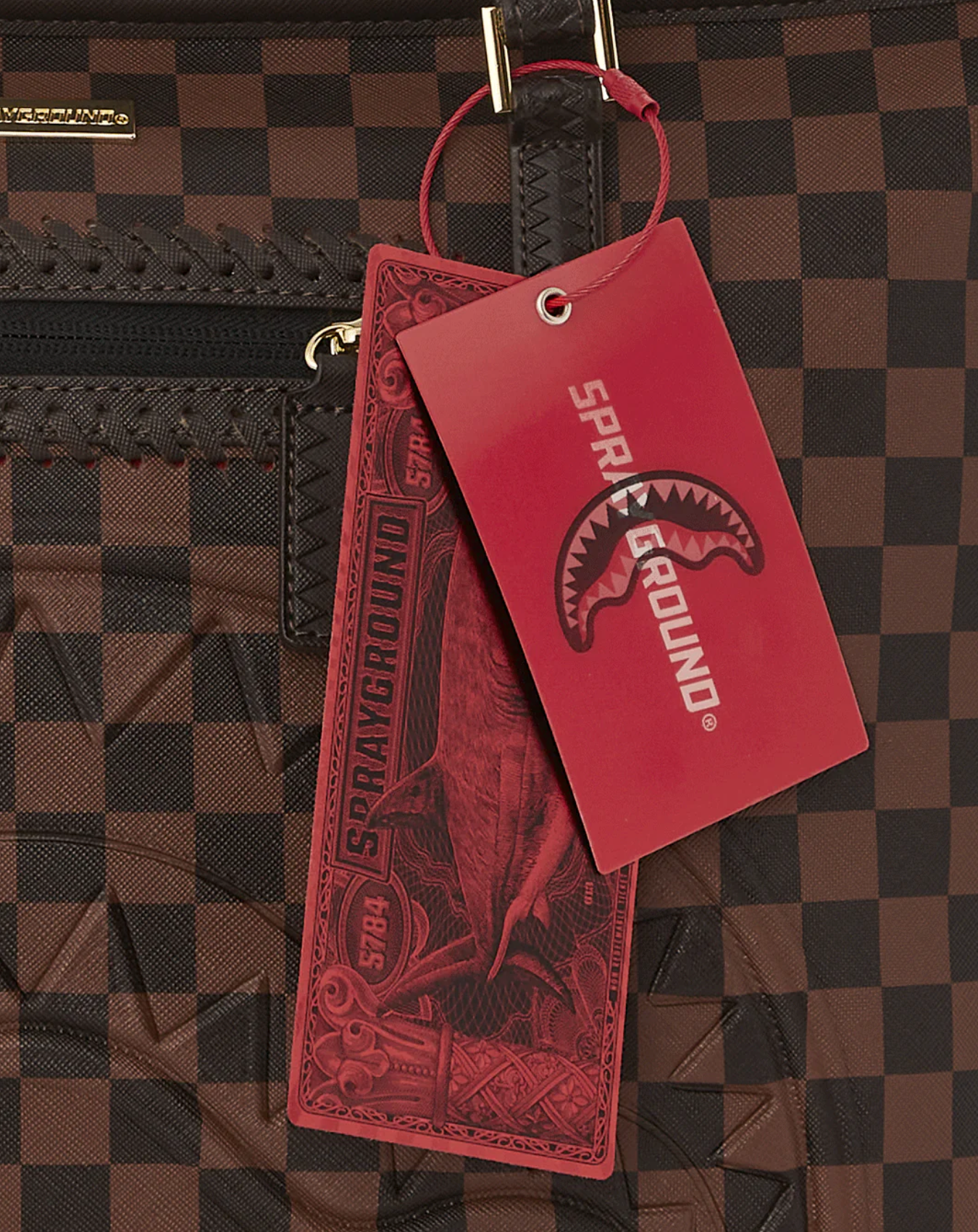 Borsa SPRAYGROUND CORE EMBOSS CHECK TOTE