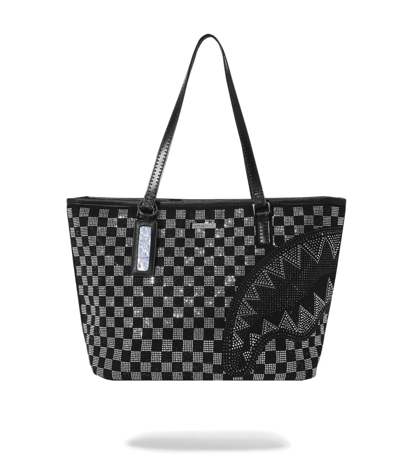 Borsa SPRAYGROUND TRINITY CHECKERED TOTE BAG