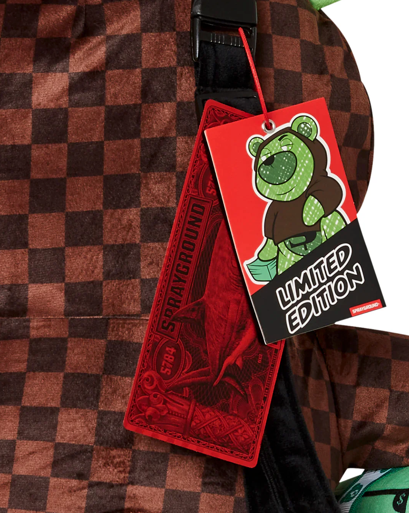 Zaino SPRAYGROUND SIP FADE AWAY HOODIE MONEYBEAR