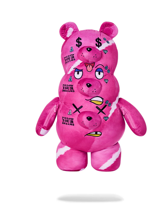 Zaino SPRAYGROUND 3 HEADED BEAR BACKPACK TEDDY BEAR