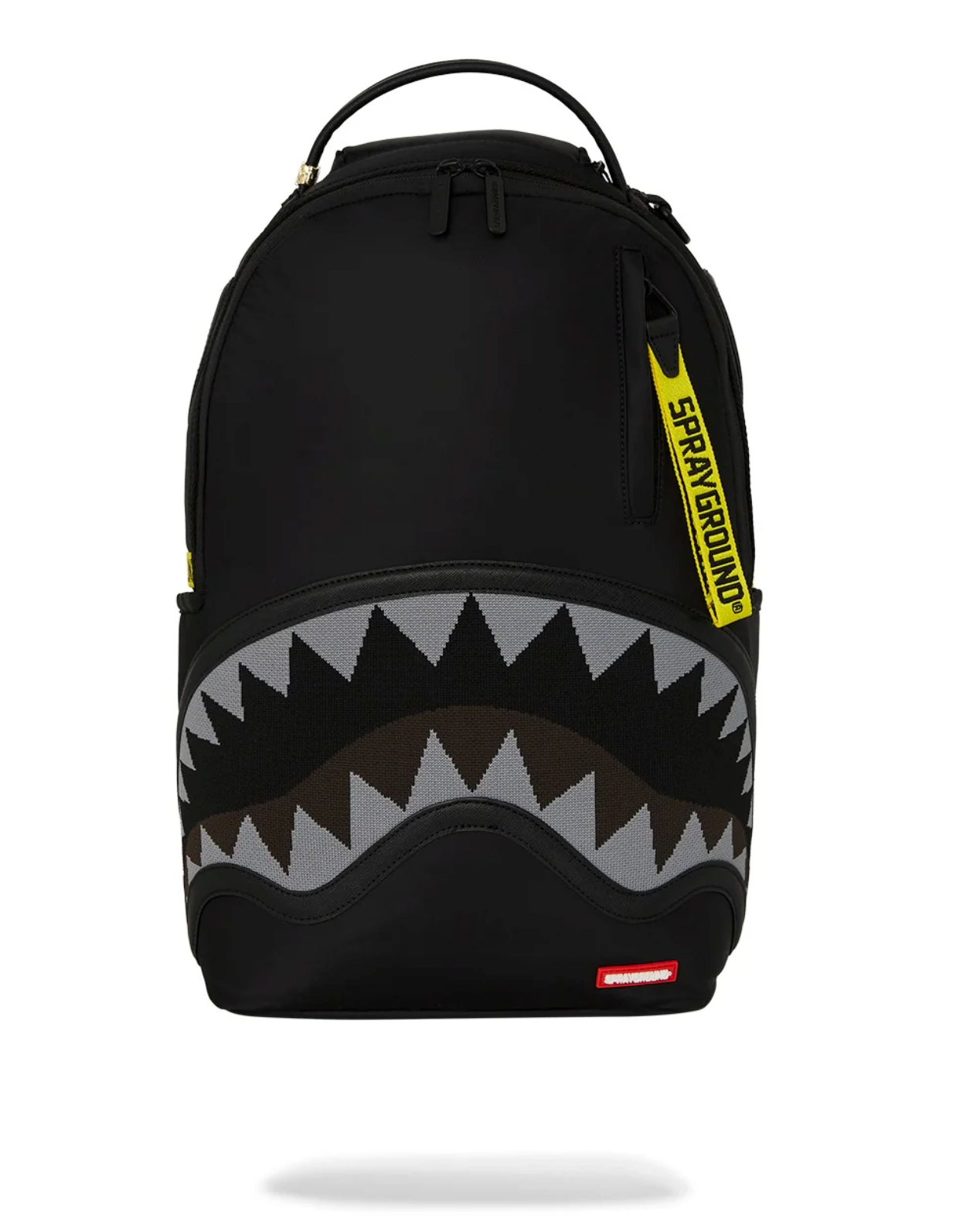 Zaino SPRAYGROUND SHARK CENTRAL YELLOW TAPE DLX SATIN BACKPACK
