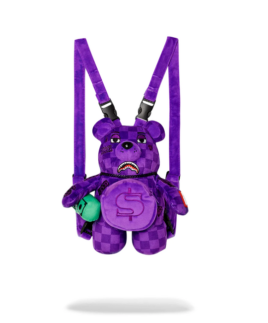 Zaino PINK PURPLE SHARK SHARKS IN PARIS MINI BEAR CUB