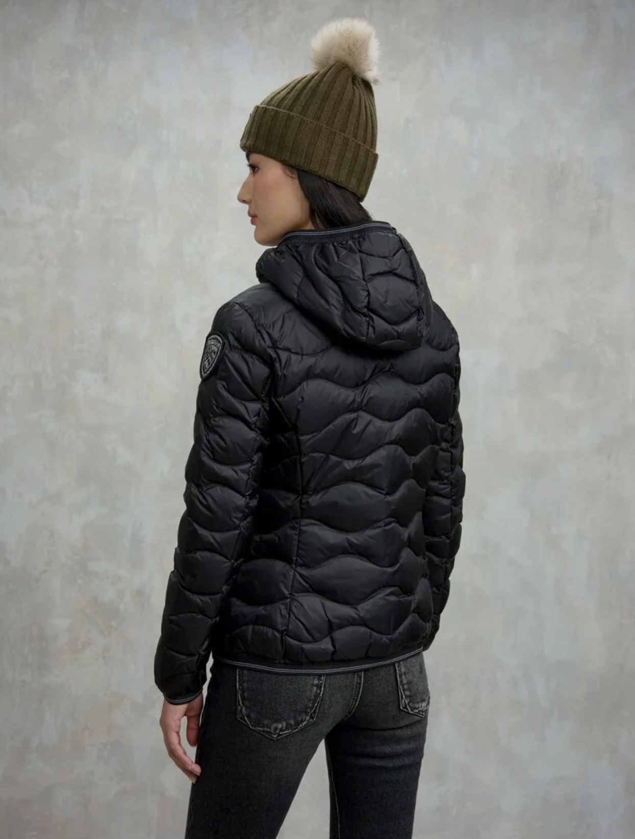PIUMINO BLAUER USA AD ONDE CAMELIA
