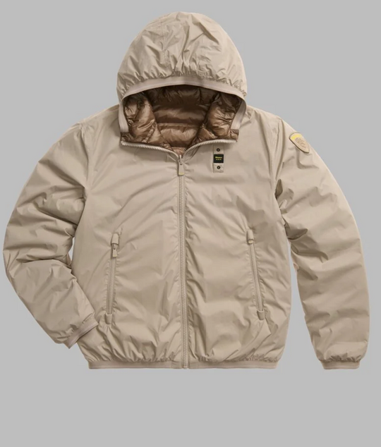 GIUBBETTO BLAUER USA REVERSIBILE TERMOSALDATO DONALD