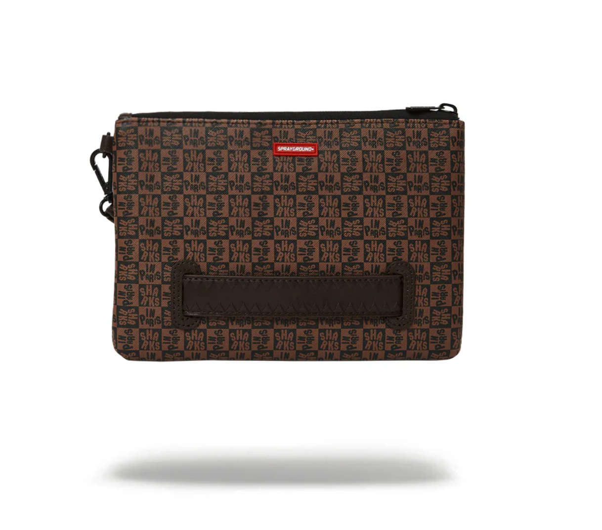 POCHETTE SPRAYGROUND SHARKS IN PARIS CHECK
